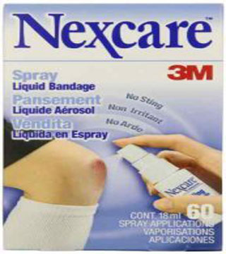Nexcare No Sting Liquid Bandage Spray